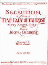 Cover to piano selection
